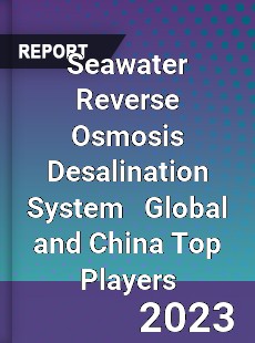 Seawater Reverse Osmosis Desalination System Global and China Top Players Market