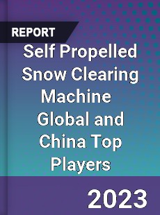 Self Propelled Snow Clearing Machine Global and China Top Players Market