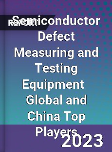 Semiconductor Defect Measuring and Testing Equipment Global and China Top Players Market