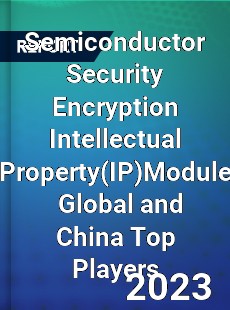 Semiconductor Security Encryption Intellectual PropertyModule Global and China Top Players Market