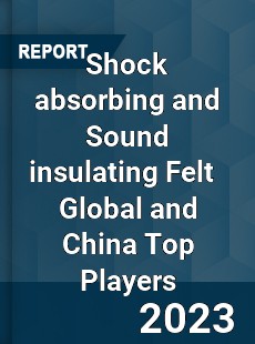 Shock absorbing and Sound insulating Felt Global and China Top Players Market