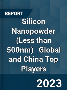 Silicon Nanopowder Global and China Top Players Market