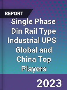 Single Phase Din Rail Type Industrial UPS Global and China Top Players Market