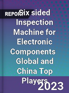 Six sided Inspection Machine for Electronic Components Global and China Top Players Market