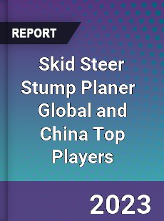 Skid Steer Stump Planer Global and China Top Players Market