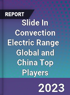 Slide In Convection Electric Range Global and China Top Players Market