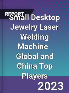 Small Desktop Jewelry Laser Welding Machine Global and China Top Players Market