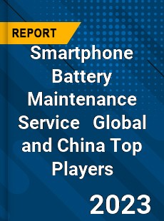 Smartphone Battery Maintenance Service Global and China Top Players Market