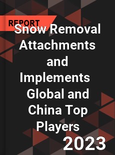 Snow Removal Attachments and Implements Global and China Top Players Market