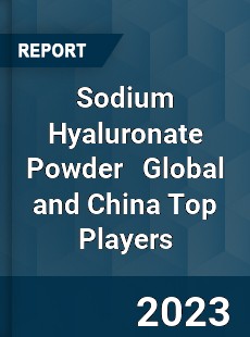 Sodium Hyaluronate Powder Global and China Top Players Market