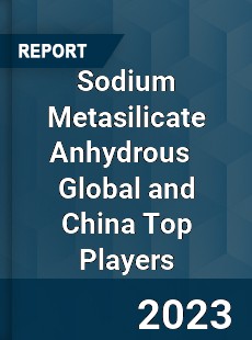 Sodium Metasilicate Anhydrous Global and China Top Players Market