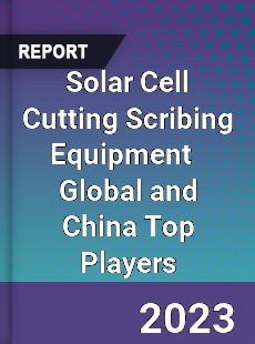 Solar Cell Cutting Scribing Equipment Global and China Top Players Market