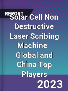 Solar Cell Non Destructive Laser Scribing Machine Global and China Top Players Market