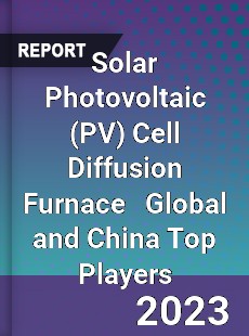 Solar Photovoltaic Cell Diffusion Furnace Global and China Top Players Market