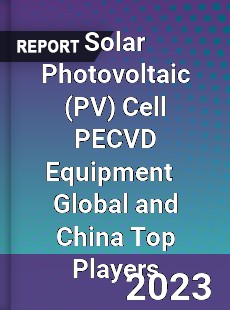 Solar Photovoltaic Cell PECVD Equipment Global and China Top Players Market