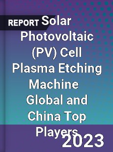 Solar Photovoltaic Cell Plasma Etching Machine Global and China Top Players Market