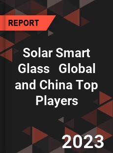 Solar Smart Glass Global and China Top Players Market