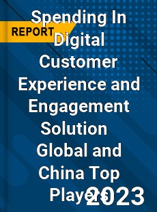 Spending In Digital Customer Experience and Engagement Solution Global and China Top Players Market