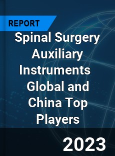 Spinal Surgery Auxiliary Instruments Global and China Top Players Market