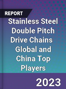 Stainless Steel Double Pitch Drive Chains Global and China Top Players Market