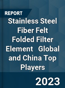 Stainless Steel Fiber Felt Folded Filter Element Global and China Top Players Market