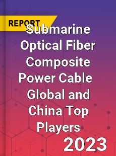 Submarine Optical Fiber Composite Power Cable Global and China Top Players Market