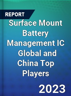 Surface Mount Battery Management IC Global and China Top Players Market