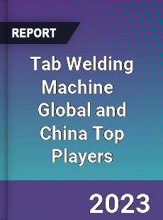 Tab Welding Machine Global and China Top Players Market