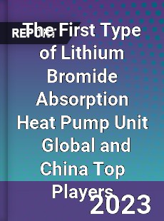 The First Type of Lithium Bromide Absorption Heat Pump Unit Global and China Top Players Market