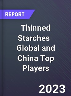 Thinned Starches Global and China Top Players Market