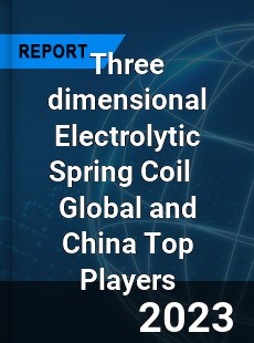 Three dimensional Electrolytic Spring Coil Global and China Top Players Market