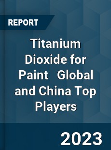 Titanium Dioxide for Paint Global and China Top Players Market