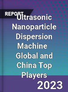 Ultrasonic Nanoparticle Dispersion Machine Global and China Top Players Market