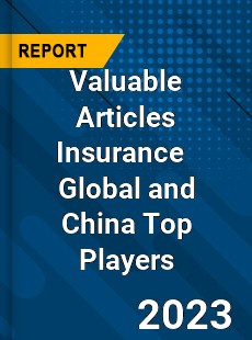 Valuable Articles Insurance Global and China Top Players Market