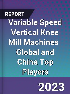 Variable Speed Vertical Knee Mill Machines Global and China Top Players Market