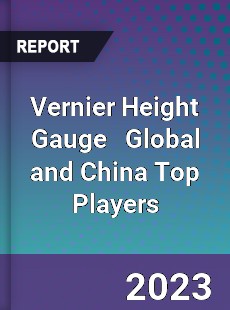 Vernier Height Gauge Global and China Top Players Market