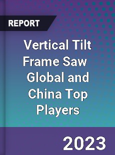 Vertical Tilt Frame Saw Global and China Top Players Market