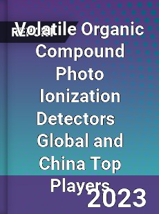 Volatile Organic Compound Photo Ionization Detectors Global and China Top Players Market