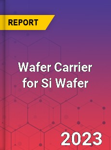 Wafer Carrier for Si Wafer Market