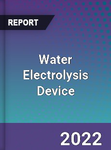 Water Electrolysis Device Market