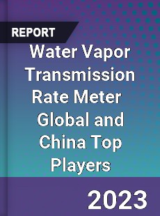 Water Vapor Transmission Rate Meter Global and China Top Players Market