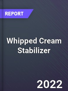 Whipped Cream Stabilizer Market