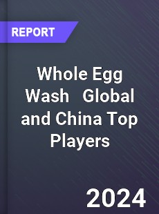 Whole Egg Wash Global and China Top Players Market