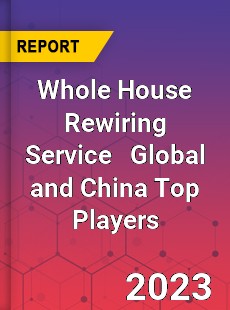 Whole House Rewiring Service Global and China Top Players Market