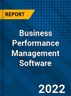 Worldwide Business Performance Management Software Market