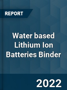 Worldwide Water based Lithium Ion Batteries Binder Market