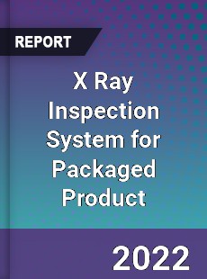 X Ray Inspection System for Packaged Product Market