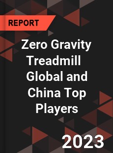 Zero Gravity Treadmill Global and China Top Players Market